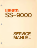 Heathkit SS-9000-HF - Service Manual 